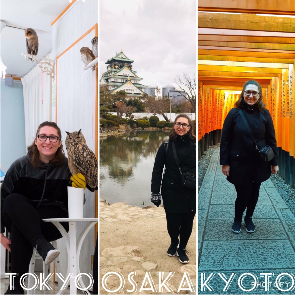 Me in Japan - Tokyo, Osaka and Kyoto!