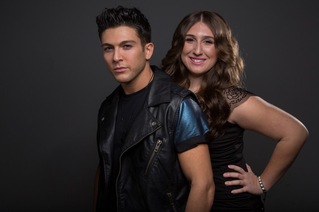 Me & Frankie Zulferino during a photoshoot