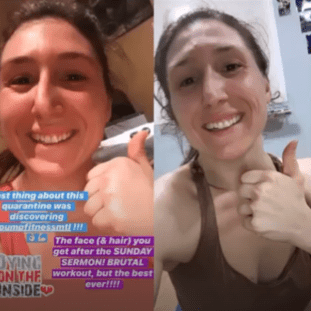 Weight loss transformation