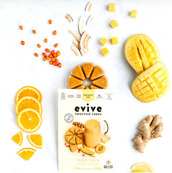 Evive Touk-Touk flavour wheel